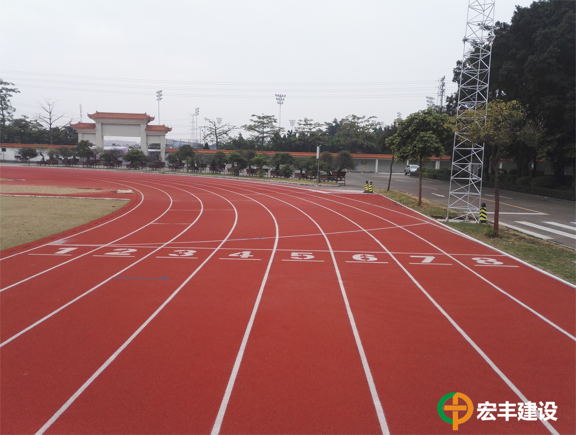 佛山市順德區(qū)容桂容里小學(xué)足球場(chǎng)工程